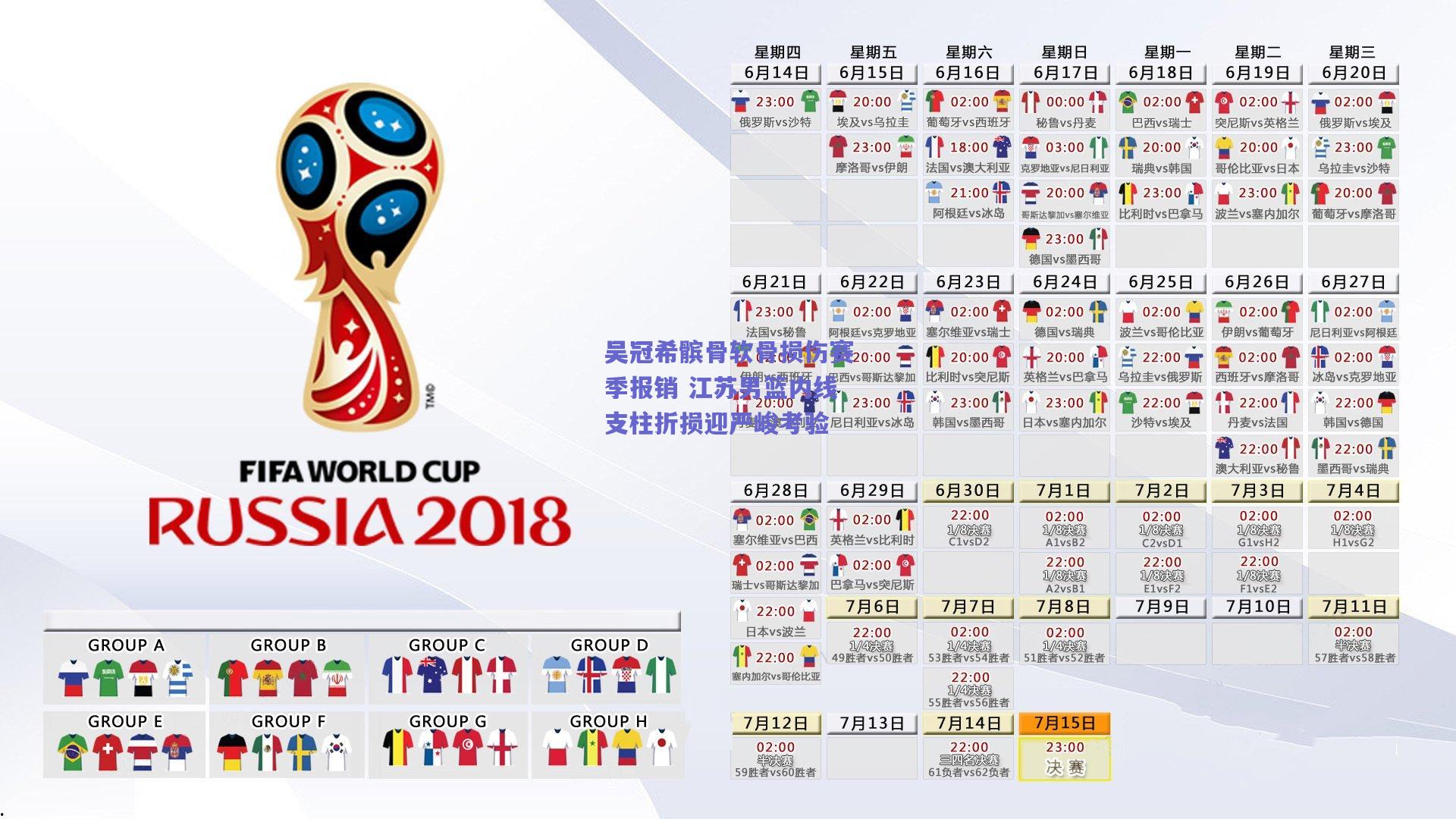 吴冠希髌骨软骨损伤赛季报销 江苏男篮内线支柱折损迎严峻考验